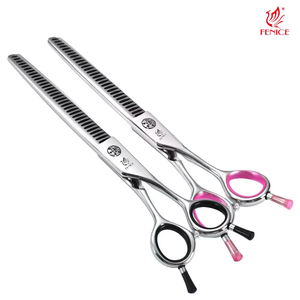 <span class=keywords><strong>Ciseaux</strong></span> de toilettage professionnels Fenice JP440C 6,75/7 pouces <span class=keywords><strong>pour</strong></span> animaux de compagnie, effet de coupe volumineuse, <span class=keywords><strong>ciseaux</strong></span> à dents épaisses <span class=keywords><strong>pour</strong></span> chiens - Product Image 1