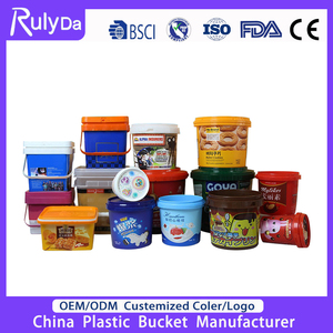 Commercio all'ingrosso della fabbrica vuoto 5 galloni di plastica secchio di vernice bianca con coperchi maniglia <span class=keywords><strong>20</strong></span> <span class=keywords><strong>litri</strong></span> secchio <span class=keywords><strong>barile</strong></span> - Product Image 5