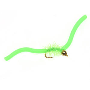 Ver laiton perle tête leurres de pêche ver de terre crochets appât Squirmy mouche <span class=keywords><strong>truite</strong></span> mouche ombre nymphes leurres de pêche - Product Image 5
