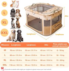 Ours brun solide intérieur/extérieur Portable <span class=keywords><strong>lit</strong></span> pour animaux <span class=keywords><strong>de</strong></span> compagnie pliable respirant parc chiens chiots été voyage Camping hiver - Product Image 6