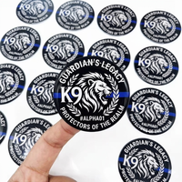 Autocollant en résine gel 3D souple de haute qualité, logo personnalisé, imperméable, imprimé en relief, holographique