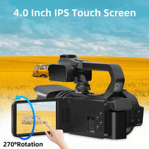 Caméra vidéo 4K en promotion, caméscope DV avec écran tactile 4,0'', zoom numérique 18X, prise en charge du Wi-Fi, caméra de vlogging pour YouTube - Product Image 4