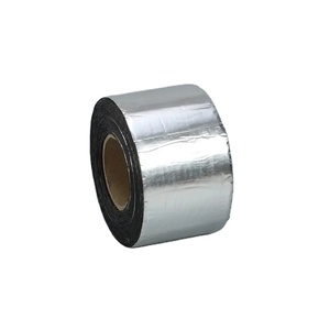 Bande d'étanchéité industrielle en aluminium auto-adhésive en bitume et asphalte pour l'extérieur / Rouleau de ruban d'étanchéité imperméable - Product Image 3
