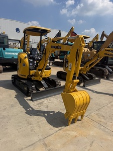 Mini-excavatrice Komatsu d'occasion 100% originale PC20, excellent état, machinerie des Émirats arabes unis, 1 TONNE, composants essentiels inclus. Moteur 2 tonnes - Product Image 4