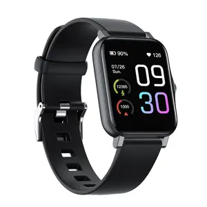 2024 individueller Frauen-Herren-Fitnesstracker Smart Watch voller Touch BT Anruffunktion IP68 wasserdichte Android-Herren-Smartwatch