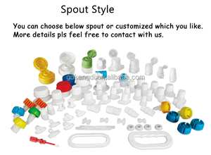 Tùy chỉnh 200ml 250ml 300ml chất lỏng đứng lên túi với vòi túi nhựa cho nước khoáng bia nước trái cây lỏng linh hoạt bao bì túi - Product Image 6