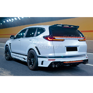 Kit carrosserie large en PP pour BREEZE 2020+ style Yofer – Ensemble de garnitures en plastique pour BREEZE Racing (lame avant/jupes latérales/élargissement de roues/aileron) - Product Image 4