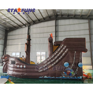 All'aperto PVC casa di rimbalzo grande nave <span class=keywords><strong>pirata</strong></span> salto scivolo gonfiabile buttafuori castello <span class=keywords><strong>pirata</strong></span> grande scivolo parco giochi per bambini - Product Image 5
