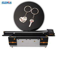 Printer Flatbed Inkjet UV Varnish Dual/DX5 Print Head 2500*1300mm Baru untuk Kertas, Casing Ponsel, Kartu, Label, Kayu, PVC, Kulit, Kaca, Flex
