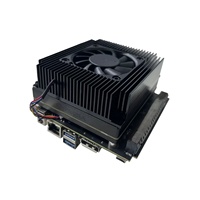 Boîtier de calcul Edge AI AGX Orin Developer Kit 64 Go, système embarqué équipé d'un module central de 32 Go pour projets de robotique et de vision