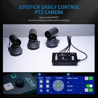 Mezclador de Video Multicámara FEELWORLD L1 Plus, Conmutador USB 4K 4xHDMI, Controlador PTZ