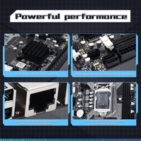 ITX H61 H81 H110 H511-G10 Motherboard LGA1155/1150/1151 DDR3/DDR4 Dual Channel SATA3 Intel I3 I5 I7 CPU untuk Kantor dan Gaming Ringan.