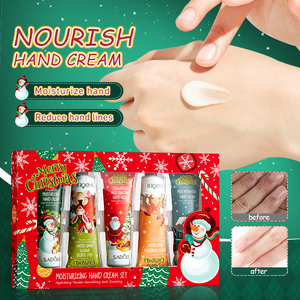 Christmas Herbal <b>Hand</b> <b>Cream</b> <b>Gift</b> <b>Set</b> Herbal Scent Moisturizing Anti-Dry Crack <b>Hand</b> Repair Kit - Product Image 3