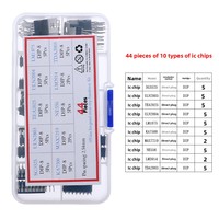 Insertion directe SMD optocoupleur trou IC prise couramment utilisé Circuit intégré Kit électronique puce IC expérimentale