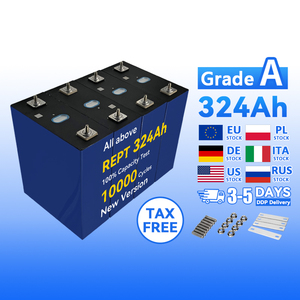 REPT 3.2V 324Ah prizmatik Lifepo4 piller güneş pili ev sistemi 280Ah 300Ah 314Ah 320Ah 340Ah lityum iyon piller - Product Image 1