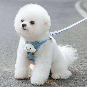 เสื้อกั๊กสายจูงสุนัขแบบปรับได้ ระบายอากาศได้ดี ลายสัตว์ สำหรับ<span class=keywords><strong>ลูก</strong></span><span class=keywords><strong>สุนัข</strong></span>ตัวเล็ก ไม่สามารถหดกลับได้ - Product Image 3