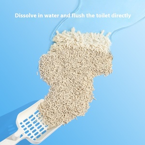 Lettiera ecologica <span class=keywords><strong>per</strong></span> <span class=keywords><strong>gatti</strong></span> a base vegetale da 6l nuova lettiera di Tofu aggiornata con ingredienti di sabbia di mais e soia amido lavabili - Product Image 3