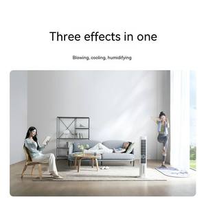 Enfriador de aire evaporativo inteligente <span class=keywords><strong>Xiaomi</strong></span>, torre de temporizador 12H, aire acondicionado, tanque de agua de 4L y 2 bolsas de hielo adecuadas para ventiladores domésticos - Product Image 2