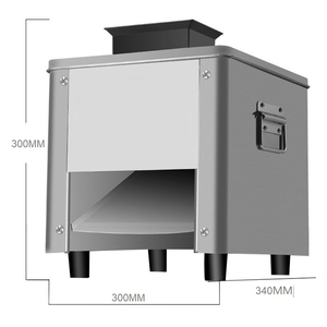 Machine à découper la viande de poulet électrique automatique mini portable à prix avantageux, trancheuse à viande fraîche - Product Image 4