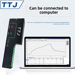 Tester di Temperatura per Forni TTS-A8 con Rivestimento Antiaderente 10 kW 220V per Trattamento Termico, Smaltatura e Brasatura - Product Image 3