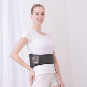 Almofada de aquecimento para cintura, terapia massagem vibratória para cinto e compressão de ar, massageador para alívio de dor no estômago da costas e no alívio da tensão - Product Image 4