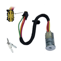 Interrupteur d'allumage avec clé en plastique 6601551102 7702296589 7701471220 6001546809 pour RENAULT LOGAN DACIA SANDERO Duster
