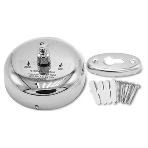 TYTXRV Accessoires de camping-car, corde à linge <span class=keywords><strong>ronde</strong></span> rétractable en acier inoxydable pour <span class=keywords><strong>caravane</strong></span> - Product Image 1