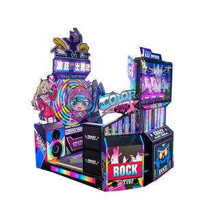 Máquina de Juego Arcade Operada con Monedas, Colorful Park, Nueva, de Alta Calidad, Entretenimiento, Crazy Jazz Drum Rhythm Music, en Oferta - Product Image 5