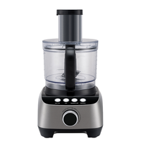Robot culinaire multifonctionnel 3,5 L, hachoir à viande, mixeur, centrifugeuse, hachoir, appareil ménager 1300W sur pied