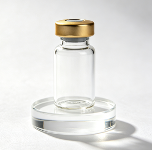 Flacons en verre borosilicate transparent avec couvercle en métal cuivre doré, mini-contenants en verre préemballés en boîte pour échantillons cadeaux et cosmétiques - Product Image 6
