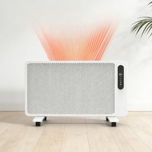 Chauffage électrique radiant silencieux avec protection contre la surchauffe pour la chambre de bébé et la crèche, chauffage nocturne sécurisé - Product Image 5