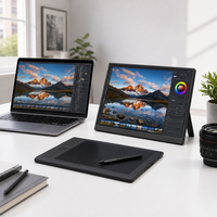 Monitor Portátil de 15.6 Pulgadas, 1080P, 60Hz, IPS, Ultrafino, con Altavoces Duales, USB-C, Segunda Pantalla para Laptop, PC y Teléfono