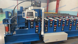 Nouvelle machine de formage de tôles de toiture IBR en tuiles émaillées, machine de formage de rouleaux de toiture trapézoïdale - Product Image 5