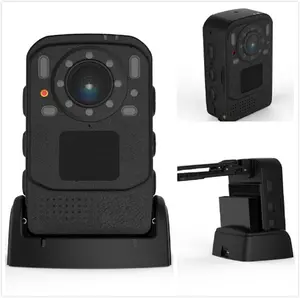 GPS Body Cam 1296P Security Personal Video Recorder IR Body Worn Camera For Cop