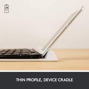 Clavier de jeu sans fil ergonomique personnalisé russe Logitech K780 pour ordinateur de bureau, mobile, tablette, nouveau - Product Image 5