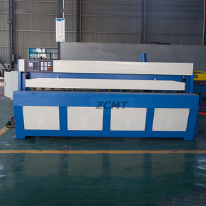 Elektrik mekanik kesici makinesi sac giyotin kesme ekipmanları kanalı yapımı için Premium elektrikli giyotin - Product Image 2