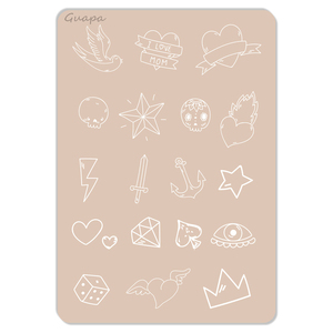 Pelle del <span class=keywords><strong>tatuaggio</strong></span> del Silicone dell'etichetta privata migliore pelle di pratica finta per l'allenamento del <span class=keywords><strong>tatuaggio</strong></span> e del trucco permanente - Product Image 1