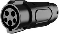 Adaptateur RTFLY 22 kW Type 2 vers GBT, prise de charge pour véhicule électrique Type 2 vers prise GB/T, 16A 32A, monophasé et triphasé AC pour VE