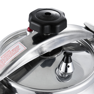 Casserole à pression multifonctionnelle à grande capacité, design anti-éclatement, en aluminium, compatible avec les cuisinières à gaz, pour la cuisine domestique - Product Image 4