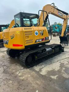 Excavatrice sur chenilles multifonctionnelle d'occasion SANY SY75C Haute efficacité KomatsuCATHyundai Excavatrice en bon état à vendre - Product Image 5