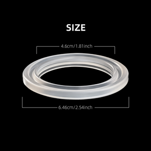 1 Pieza de Junta de Silicona de 51 mm, Anillo de Sellado Compatible con Dolim DL-KF6001/5002/PE3320/3606/GEVI/Derlla ACA/MR COFFEE, etc. Fabricantes - Product Image 4