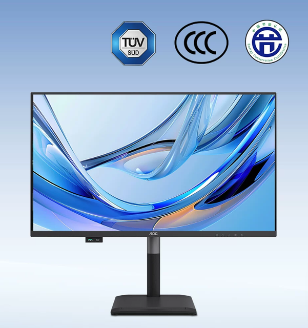 U32P4C 32-inch 4K IPS Monitor With 3840x2160 Resolution, 100% SRGB and 96% DCI-P3 for Professional Design and Office Work