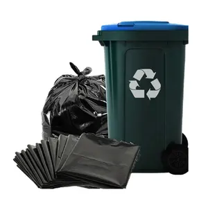 Sacos plásticos para lixo ecológicos, reciclados e duráveis com estampa personalizada