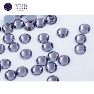 136 pha lê hft mẫu miễn phí Chất lượng cao pha lê thủy tinh hotfix phẳng trở lại móng tay nghệ thuật thạch - Product Image 3