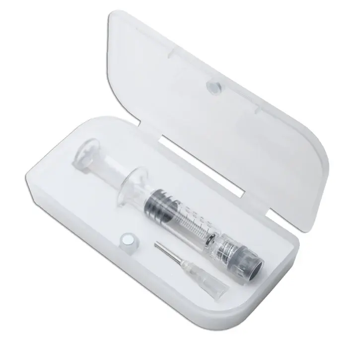 Premium Gift Case for 1ml 2.25ml 3ml 5ml 10ml Glass Syringe with Luer Lock System and Needle