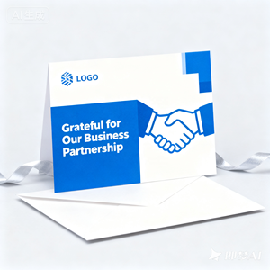 Tùy Chỉnh Thiết Kế Sang Trọng Chất Lượng Cao Logo Màn Hình In 300G Bù Đắp Giấy Phim Nhiều Lớp Nói Cảm Ơn Bạn Thẻ Cho Doanh Nghiệp Nhỏ - Product Image 4