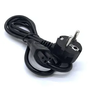 220V EU châu Âu dây điện 3 cửa hàng AC Euro IEC320 <span class=keywords><strong>C5</strong></span> 0.75mm Châu Âu Cáp cắm khác nhau có sẵn 1m 1.5m 1.8M 3M 5m 10m - Product Image 6