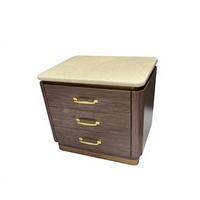 Commode à 3 tiroirs pour hôtel, commode de chambre d'hôtes, armoire de rangement pour l'hôtellerie commerciale