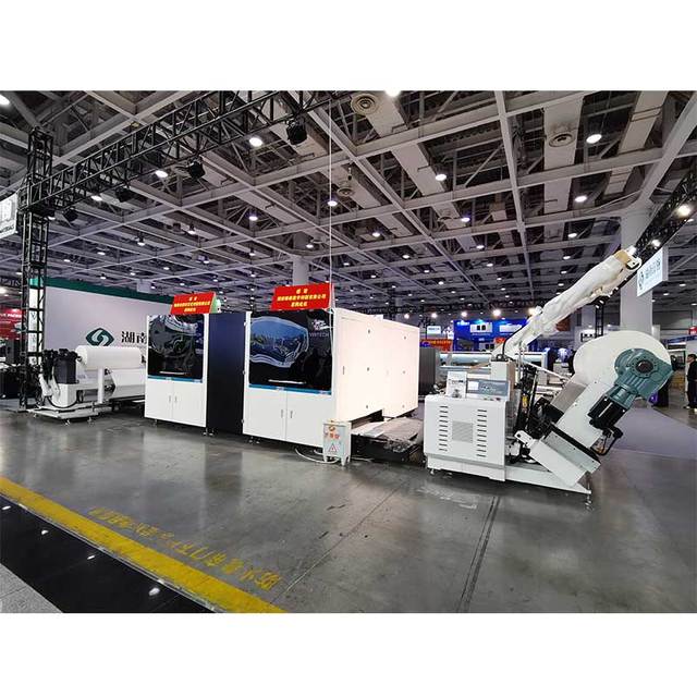 Big Width 880 CMYK Duplex Inkjet Digital Printer Roll to Roll Printing High Speed 180m/min Print All Papers