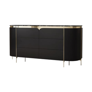 <span class=keywords><strong>Cassettiera</strong></span> in Legno Massello Stile Italiano Moderno Semplice, <span class=keywords><strong>Madia</strong></span> di Lusso in Ardesia Chiara, Mobile Decorativo per Sala da Pranzo e Soggiorno - Product Image 6